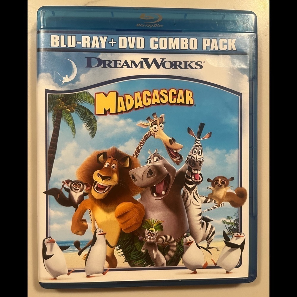 Madagascar blu-ray dvd